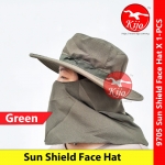 Sun Shield Face Hat / UV Sport Hat / Topi Jepun Soldier / Fishing Hat / Camping Hat / Sun Hat #9705 #日本军帽子 #防晒帽子